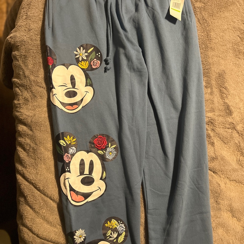 Disney Mickey Mouse sweatpants by Freeze New York size L